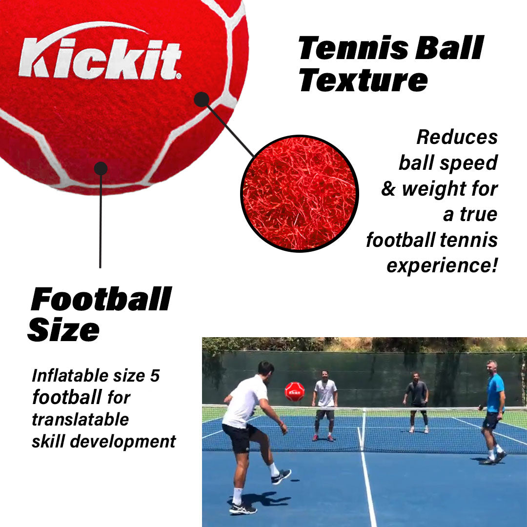 Kickit Voetbal Tennis Set
